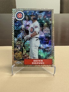 2022 Topps Update 1987 Topps Chrome Silver Pack Mojo Seiya Suzuki #T87C-16 (RC)