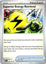 Superior Energy Retrieval 189/193 Sv02: Paldea Evolved Regular