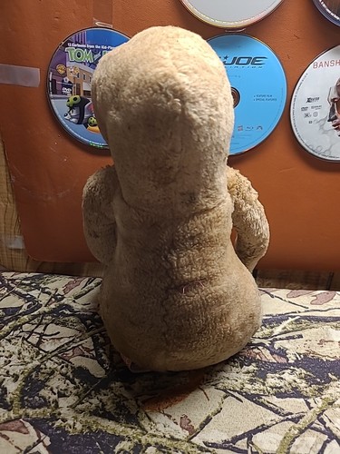 E.T. Extra Terrestrial ET Stuffed Plush Showtime 1982 Kamar Vintage 12" Alien - Picture 7 of 10
