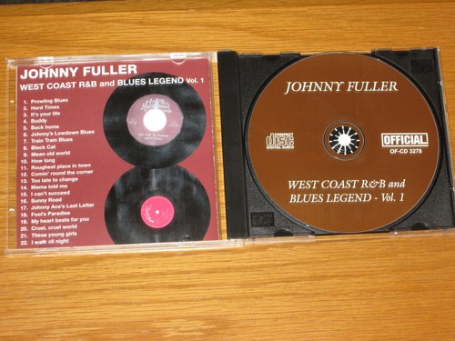 LOT (2) BLUES/R&B CDs - JOHNNY FULLER "WEST COAST R&B & BLUES LEGEND" Vol. 1, 2 - Picture 4 of 5