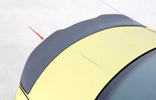 Dry Carbon Fiber PSM Style Exterior Rear small Spoiler Trim For BMW M3 M4 17-22