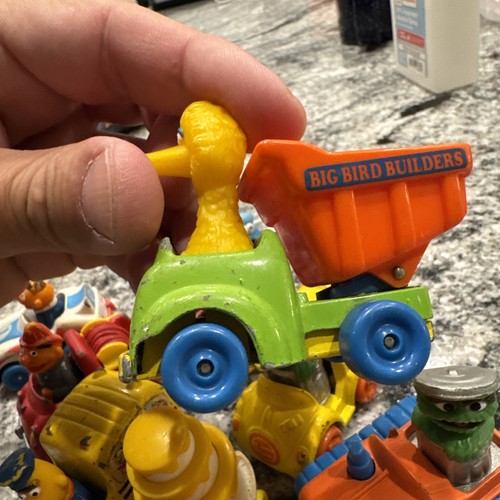 Sesame Street Vintage Diecast Cars Metal Toy 1980's Playskool 10 Toys Collection - Picture 16 of 18