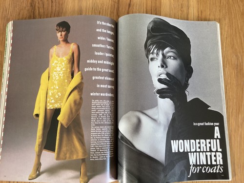 Vogue Magazine: November 1984 UK. Winter Fashion Greats. Suzanne Lanza Cover - Foto 17 di 18