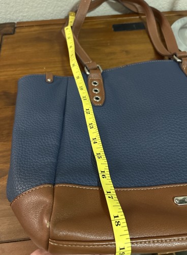 Lauren Ralph Lauren schwarz Kunstleder Beuteltasche Tasche Handtasche Pebbled - Bild 5 von 8