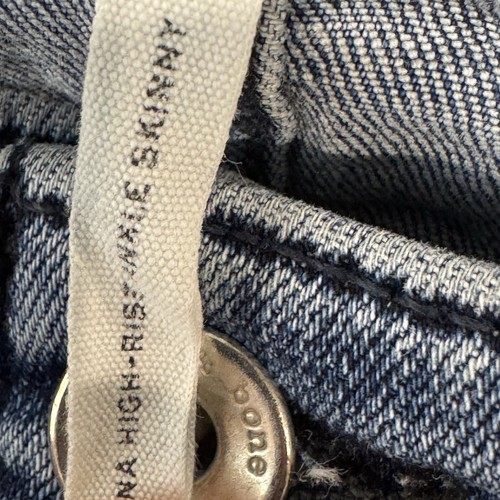 RAG & BONE womens size 32 nina high rise ankle skinny stretch denim jeans - Picture 5 of 5