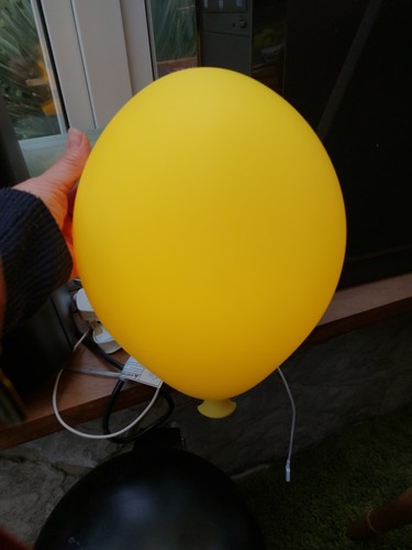 Ikea Dromminge Yellow Balloon Wall Lamp Light Fixture Child’s Bedroom 17796 - Picture 23 of 24