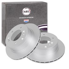 2x A.B.S. BREMSSCHEIBEN 315mm HINTEN passend für KIA SORENTO