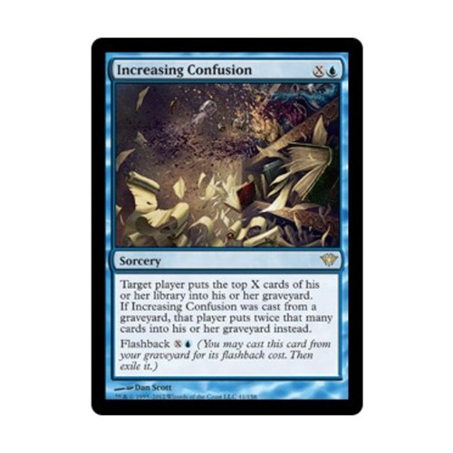 WOTC MtG Dark Ascension Increasing Confusion (R) (Foil) NM