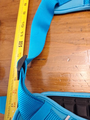 Hundegeschirr XXL blau stark Neopren gepolstert verstellbar - Bild 17 von 20