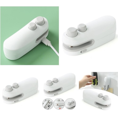 Multifunktionales Mini Versiegelungsgerät für Snacks wiederaufladbar und kabel - Zdjęcie 12 z 13