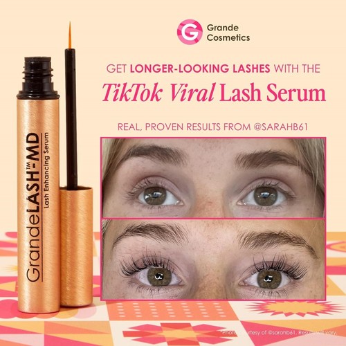 New Packaging GrandeLASH-MD Grande Lash Eyelash Enhancing Conditioning Serum 4ml - Picture 7 of 8