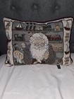 Portofino Red and White Holiday Pillow * Santa's Workshop * Christmas * Holiday