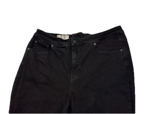 Free People CRVY Super High-Rise Lace-Up Flare Jeans Schwarz Damen Gr. 35 - Bild 9 von 20