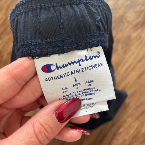 Champion Men Shorts Size L Navy - Picture 3 of 3