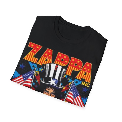 Unisex Deluxe T-shirt. Frank Zappa for President 2012 - Picture 5 of 5