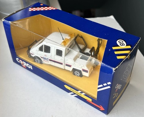 Corgi C674/2 Ford Transit RAC Service Recovery Truck White Boxed Vintage 1986 - Picture 24 of 24