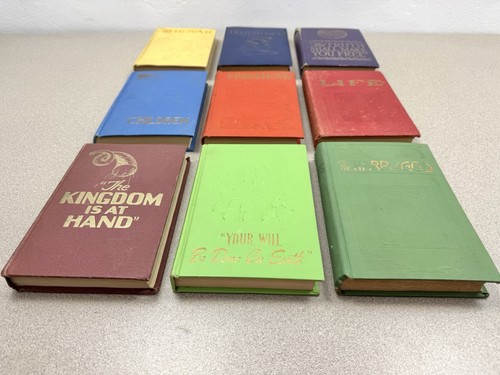 1920’s 30’s 40’s RAINBOW 9 books Watchtower Jehovah Witnesses JF Rutherford NICE - Picture 3 of 18