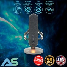 SteelSeries LED USB Microphone Alias Gaming For PC Streaming Podcasting | Black