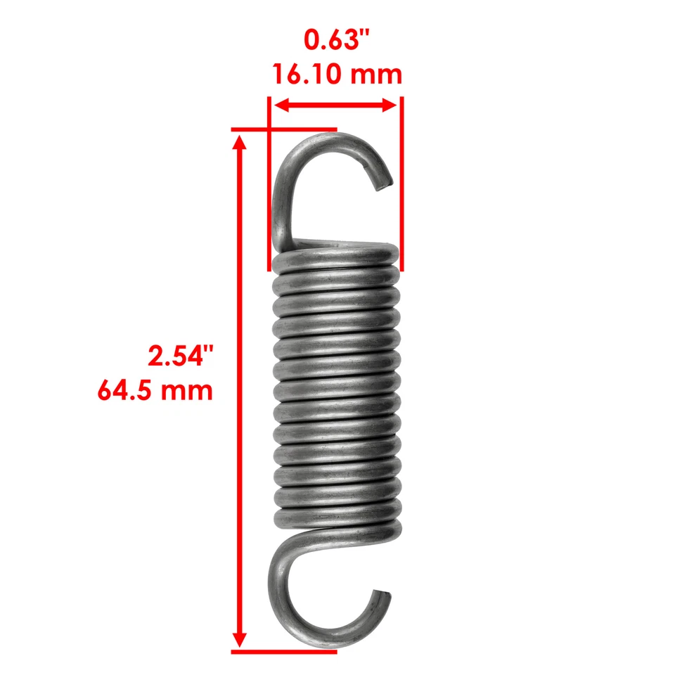 Kit de juntas de escape y resortes para Can-Am Renegade 500 EFI / 800 EFI 2008-2011 Foto 4 de 4