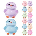 18 Pcs Night Light Resin Mini Animals Penguin Ornament