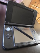 Nintendo 3DS XL Black Console Bundle - Includes Original Charger & Nintendo Case