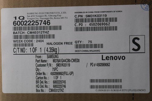 5M31K03119 Lenovo Memory 8GB DDR4 UDIMM - Picture 3 of 4