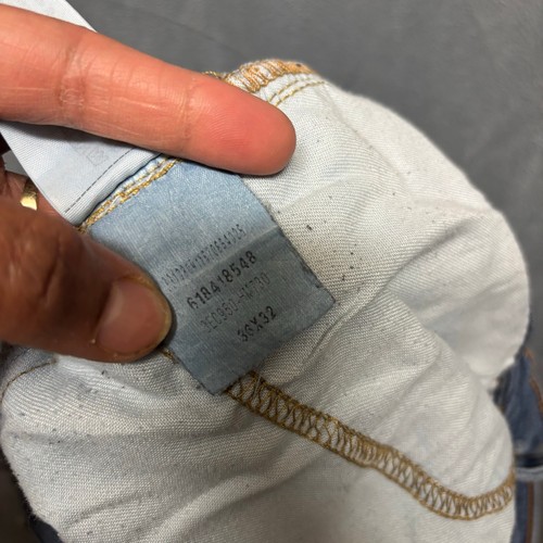 Hollister Jeans 36x32 Ripped Distressed Skater Streetwear Grunge Country Western - Picture 5 of 24