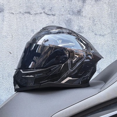 flip motorcycle helmets Modular up for Men Women, DOT Approved, Black, S It features a newly designed adjustable sun shield mechanism Unisex Motorcycle Helmet with Dual