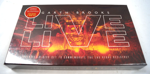 Garth Brooks Live Live V 5-Disc CD Set The Coloseum Las Vegas Sealed NEW E122