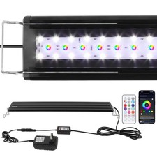 LED Aquarium Light with App  Remote for 5-10 Gallon Tanks
