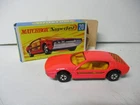Matchbox Lesney Superfast SF20 Lamborghini Marzal- pink, SILVER BASSE, boxed