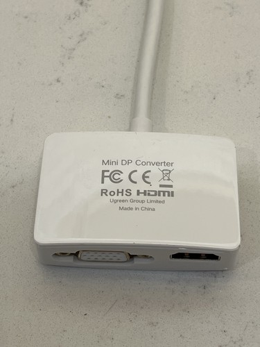 UGREEN Mini Displayport to HDMI VGA Adapter, 4K Thunderbolt 2 Adapter 2 in 1 Min - Picture 3 of 5
