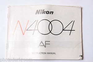 nikon n4004 manual