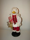 Vintage Retro 1980s Holiday Christmas Santa Goose Duck 17" Lillian Vernon