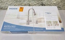Moen Birchfield Touchless Single-Handle Pull-Down Sprayer Kitchen Faucet - Spot