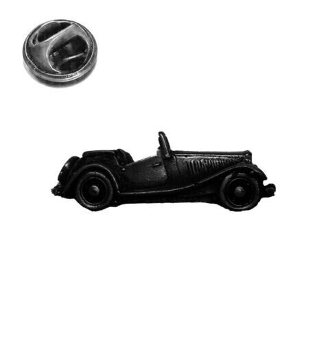 British Car TD ref137 3D car black colour lapel pin badge - Picture 1 of 1