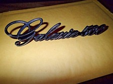 1972 Ford Galaxie 500 Emblem Two Mounting Posts on Rear D2AB-6550398-AA Used  #2