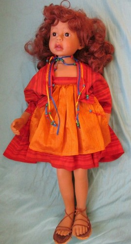 Alessandra Philip Heath Gotz World of Children 24" Vinyl Cloth Artist Doll Read - Picture 3 of 12