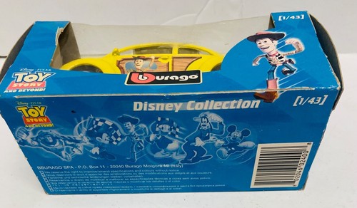 2 BURAGO DISNEY COLLECTION CARS 1:43 TOY STORY WOODY + MONSTERS, INC. SULLEY - Picture 6 of 11