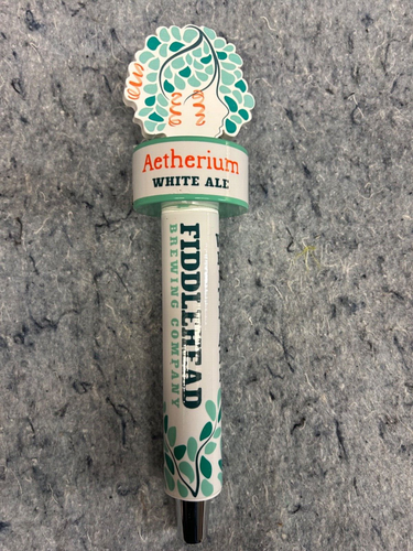 FIDDLEHEAD BEWING COMPANY Aetherium White Ale Beer Tap Handle - New