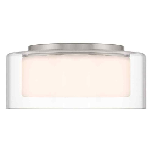 HDC Denning 13 in. Brushed Nickel CCT+RGB Color Selectable LED Flush Mount - Bild 9 von 16