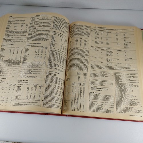Physicians Desk Reference PDR40 Edition 1986 Medical Economics Company HC - Picture 13 of 14