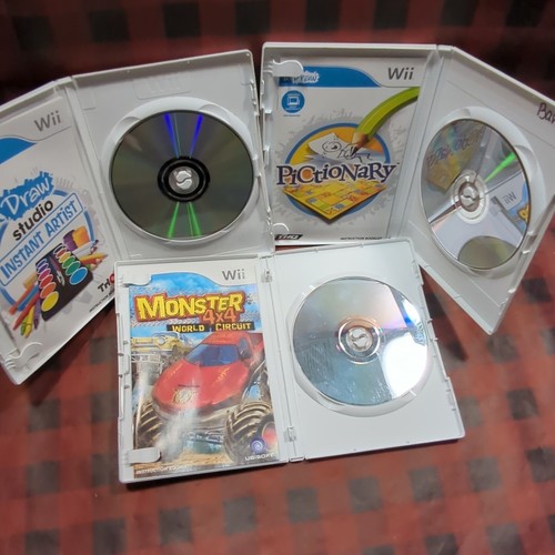 Nintendo Wii Black Console RVL-001 Bundle U Draw ~ Controllers ~ Games ~ Cables - Picture 18 of 22