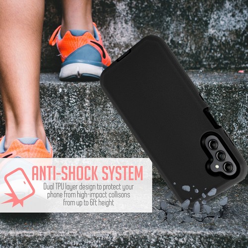 For Samsung Galaxy A15 5G Case Shockproof Cover Belt Clip Holster + Fast Charger - Picture 18 of 61
