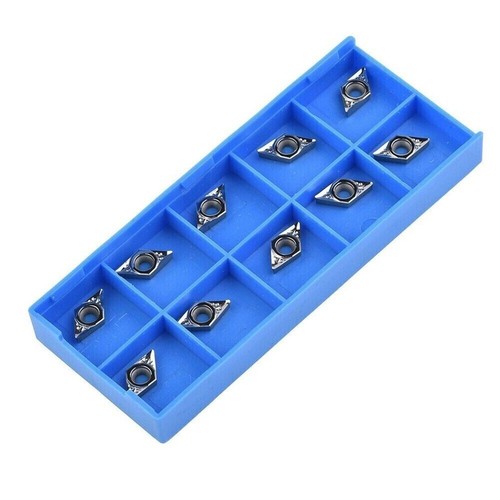 10pcs DCMT070204-AK Inserts + 1p SDJCR0808H07 CNC External Turning Tool Holder - Picture 4 of 6