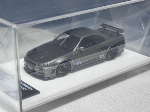 Make Up EIDOLON 1/43 NISSAN GT-R(BNR34) NISMO Dark Metal Gray 30pcs limited - Picture 2 of 4