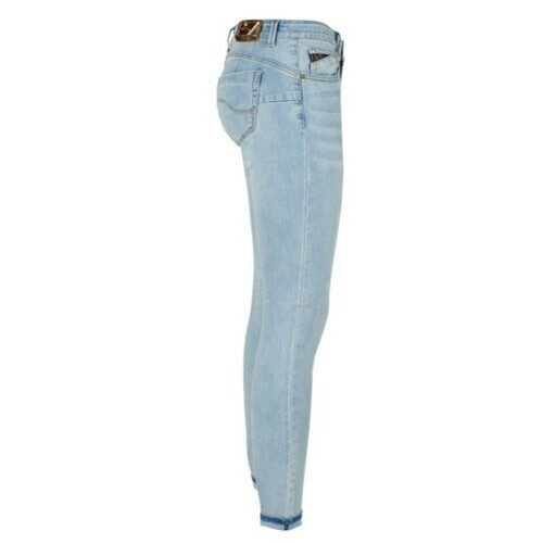 YES ZEE Vaqueros de Mujer Niña Pitillo Slim Fit 5 Bolsillos Stretch P377/W556 - Picture 3 of 5
