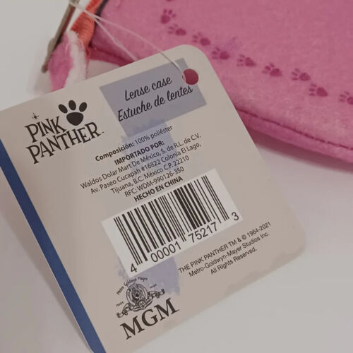 Pink Panther mgm coin purse pouch lens case bag new - Picture 4 of 5