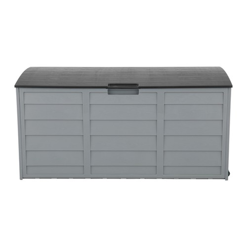 75gal 260L Outdoor Garden Plastic Storage Deck Box Chest Tools Lockable Seat - Picture 11 of 11