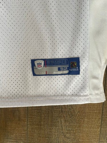 Ronde Barber Reebok NWT Buccaneers Authentic On-Field White RARE 30th Ann Patch - Picture 5 of 5